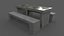 PBR Picknicktisch aus Beton A