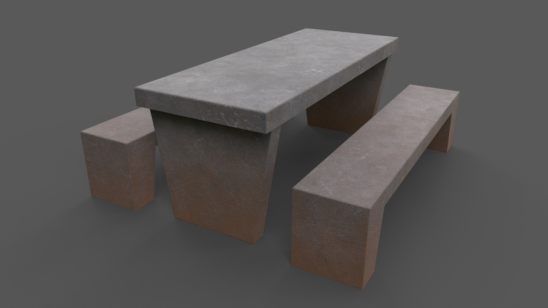 PBR Concrete Picnic Table A 3D https://p.turbosquid.com/ts-thumb/g0/WH4ZF6/ky/3.3/png/1650961848/1920x1080/fit_q87/03d2876bf1dee6380bf5ff172060a4c52770b2b6/3.3.jpg