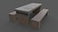 PBR Picknicktisch aus Beton A