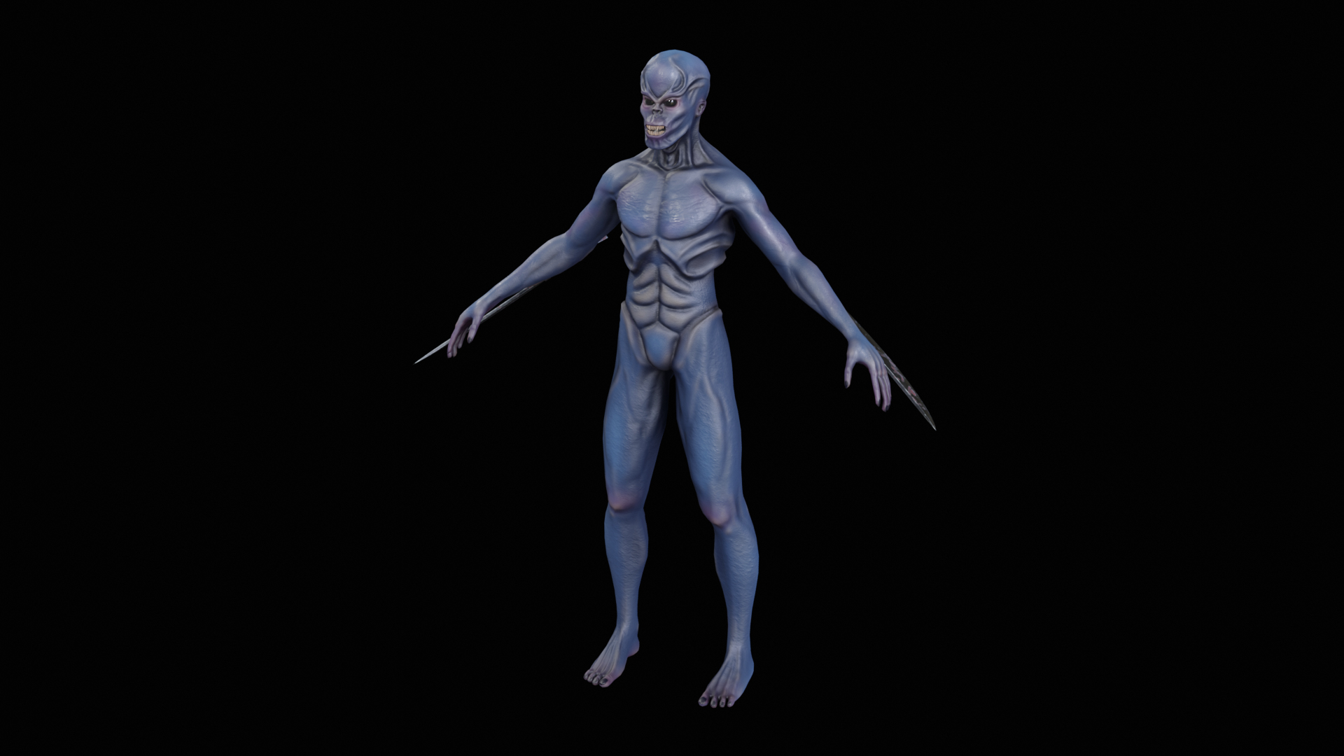 Alien Assassin 3D Model - TurboSquid 1734453