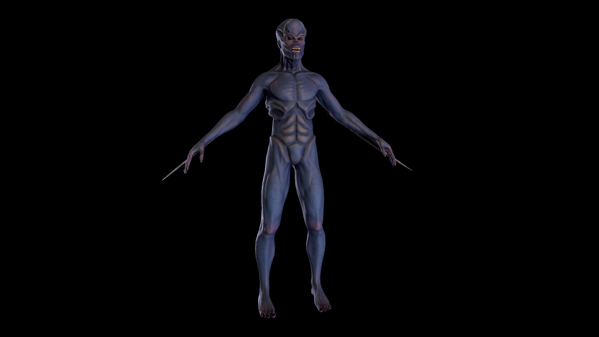 Alien Assassin 3D Model - TurboSquid 1734453