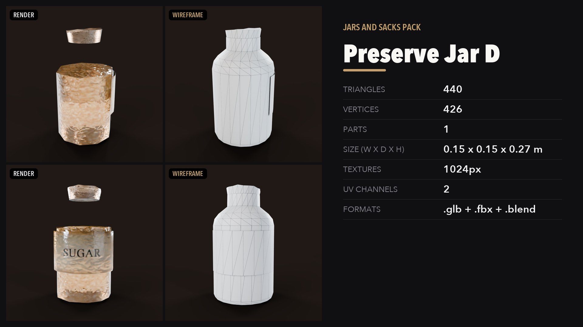 3D Jars and Sacks Pack https://p.turbosquid.com/ts-thumb/g0/aFqCIm/CG/17_preview/png/1791501506/1920x1080/fit_q87/286f4d451a9bbbfa8903dce78bfb64b739690acd/17_preview.jpg