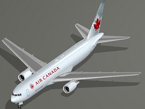 3D Boeing 767-300ER BDSF Air Canada Cargo