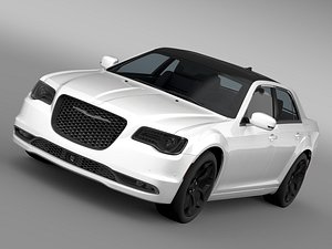 3d model chrysler 300s awd lx2