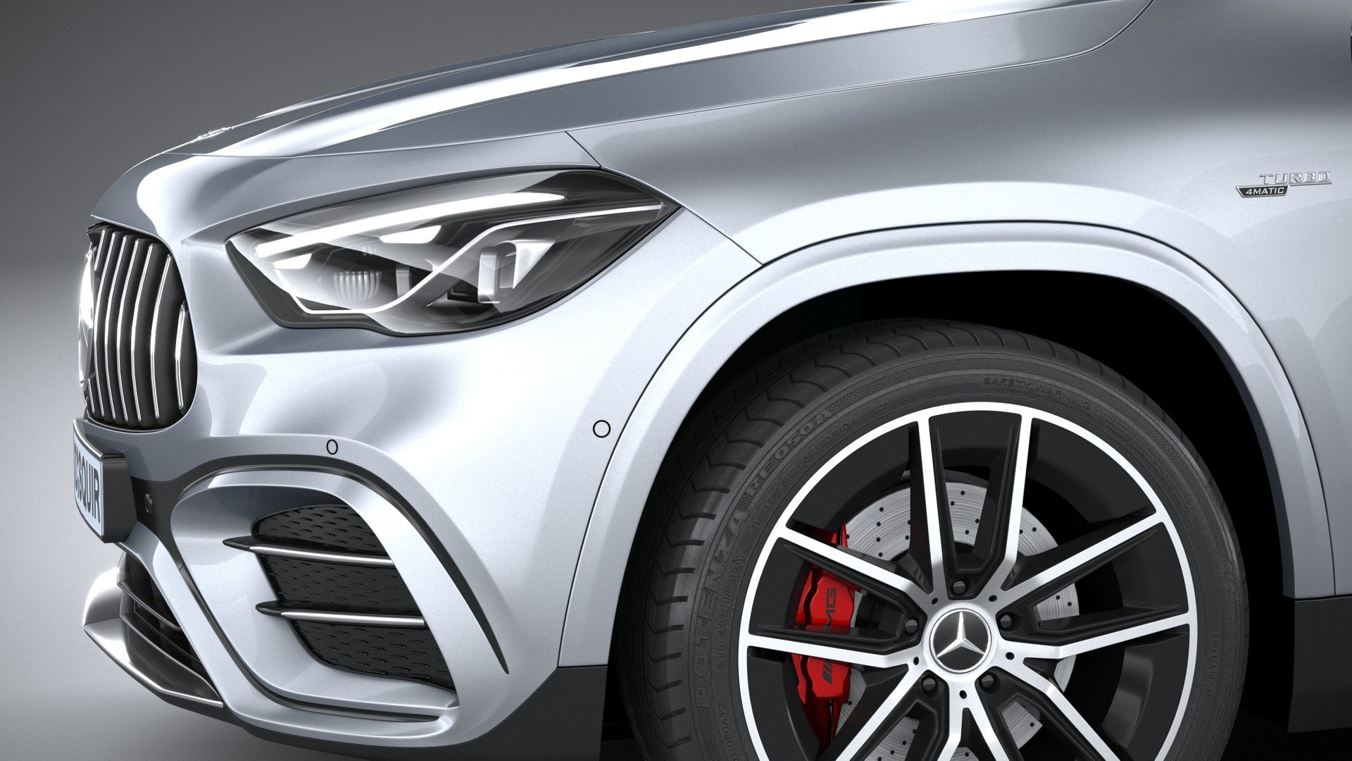 MercedesBenz GLA35 AMG 2024 3D TurboSquid 2054948