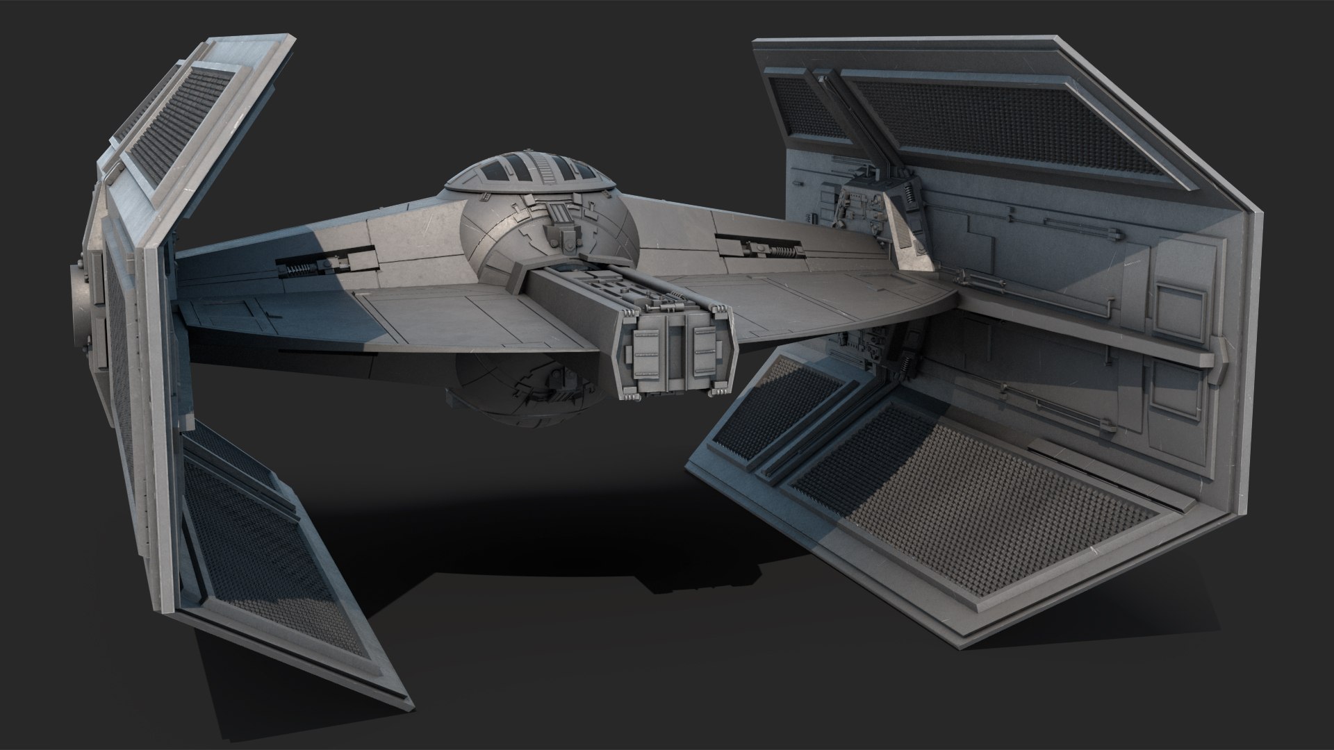 3D Star Wars Tie Fighter Advanced https://p.turbosquid.com/ts-thumb/g0/ijyfIz/6C/starwarstiefighteradvancedvray3dmodel019/jpg/1688437904/1920x1080/fit_q87/64f926131e9243fc4ef34926bcd814f07af2c47d/starwarstiefighteradvancedvray3dmodel019.jpg