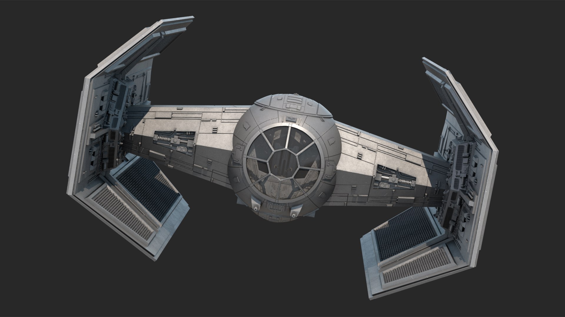 3D Star Wars Tie Fighter Advanced https://p.turbosquid.com/ts-thumb/g0/ijyfIz/Vq/starwarstiefighteradvancedvray3dmodel013/jpg/1688437879/1920x1080/fit_q87/9613e60325d5eaf8a53adb5f134cf977d77741ba/starwarstiefighteradvancedvray3dmodel013.jpg