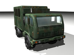 fmtv trucks 3d model