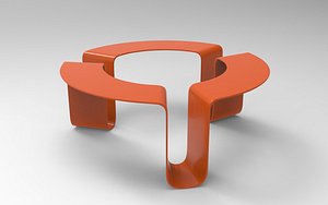 Range Coffee Table 3D