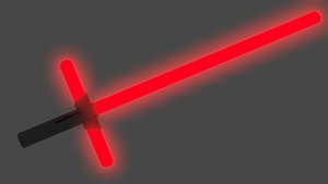 kylo rens lightsaber model