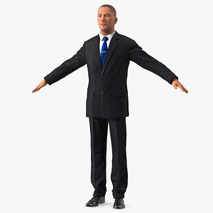 3D Business Man In Suit