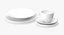 dishware sets 3d model