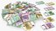 Large Euro Cash Bundle Pile