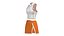 Conjunto de roupas de tênis feminino