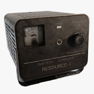 Soviet used old car battery charger from USSR RECOURCE-1