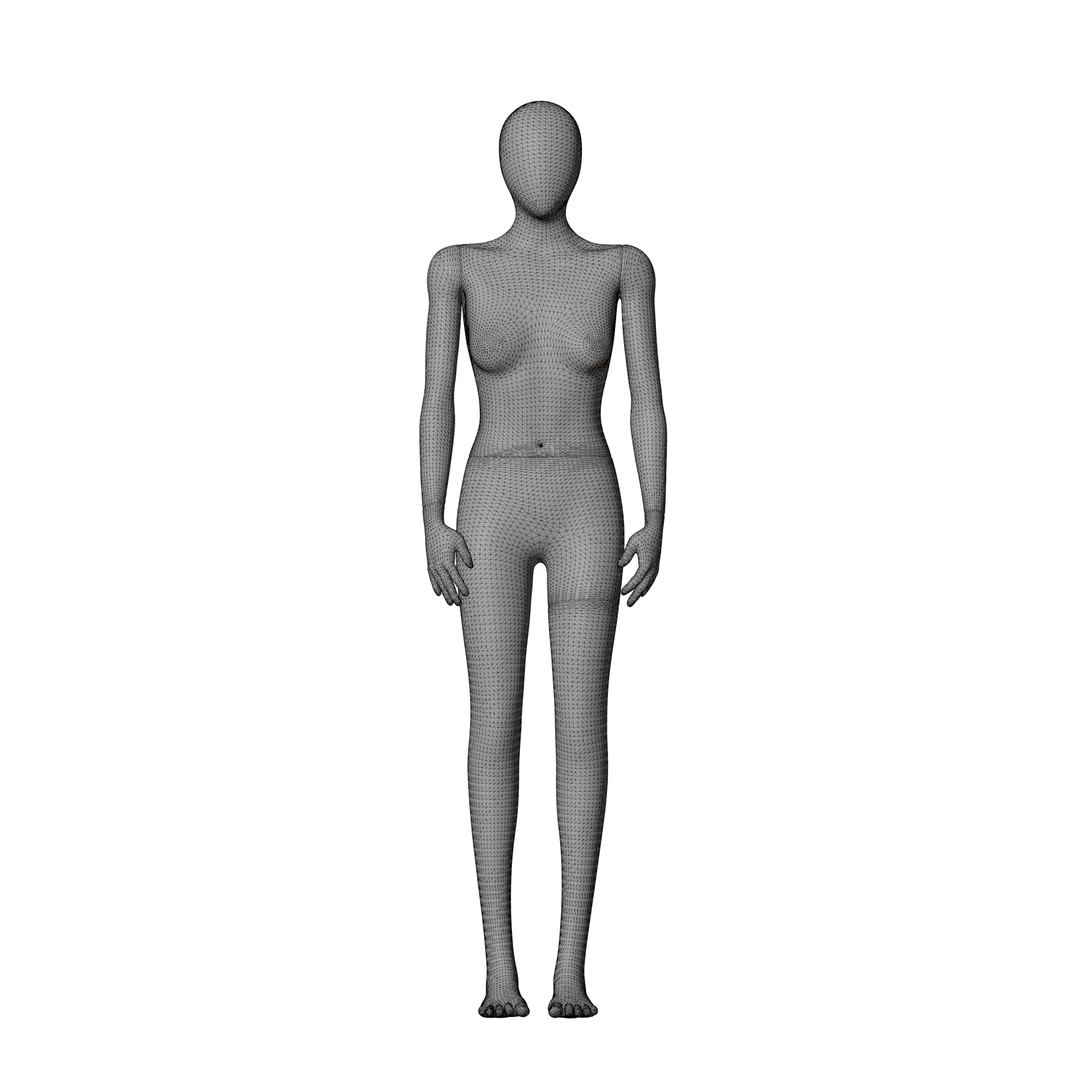 Female mannequin 03 3d model turbosquid 2051876