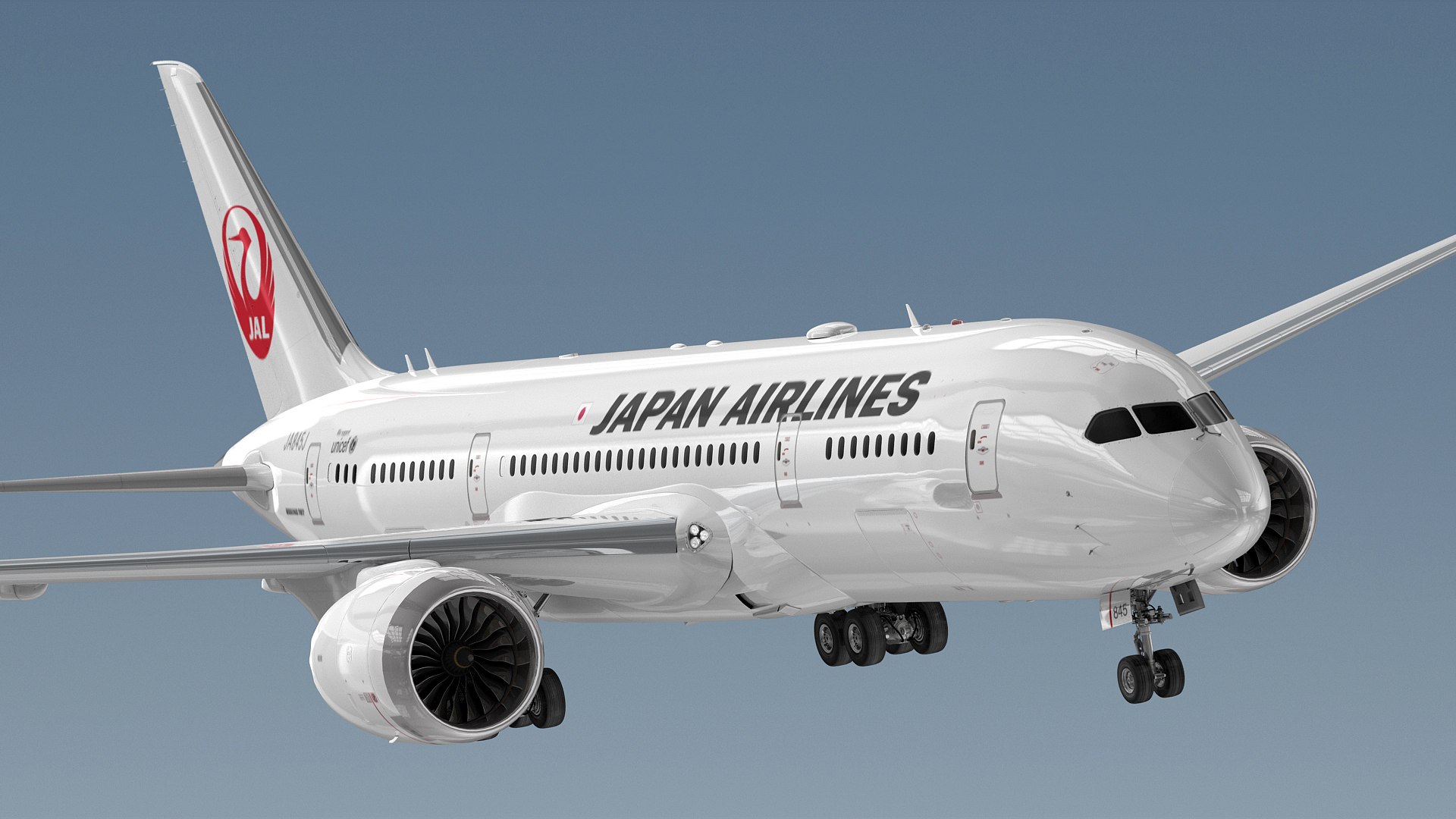 Boeing 787-8 Japan Airlines 3D - TurboSquid 2002233