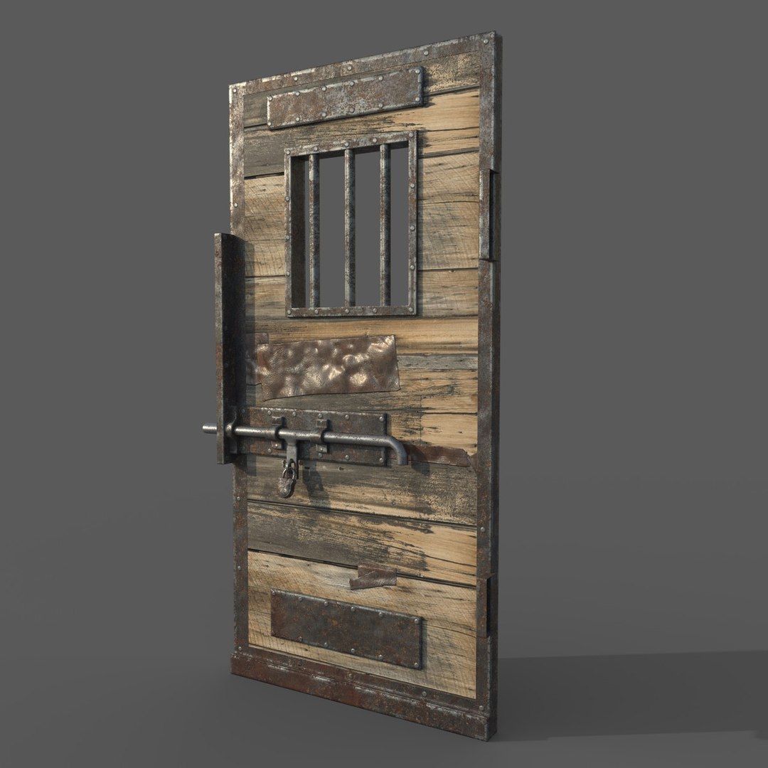 3D Old Wild West Jail - TurboSquid 1216320