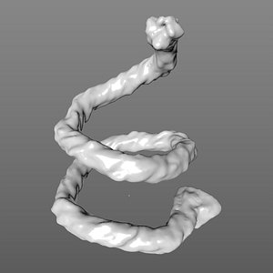 animation resolution flowing water model