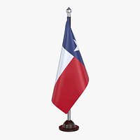 USA States texas Flag Stand