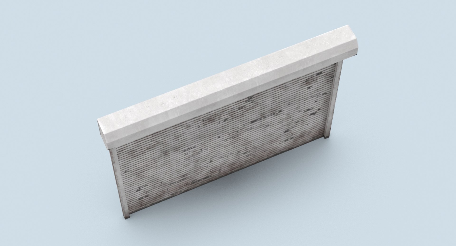 Storefront-rolling-gate---gate-02-dirty 3D model - TurboSquid 1338386