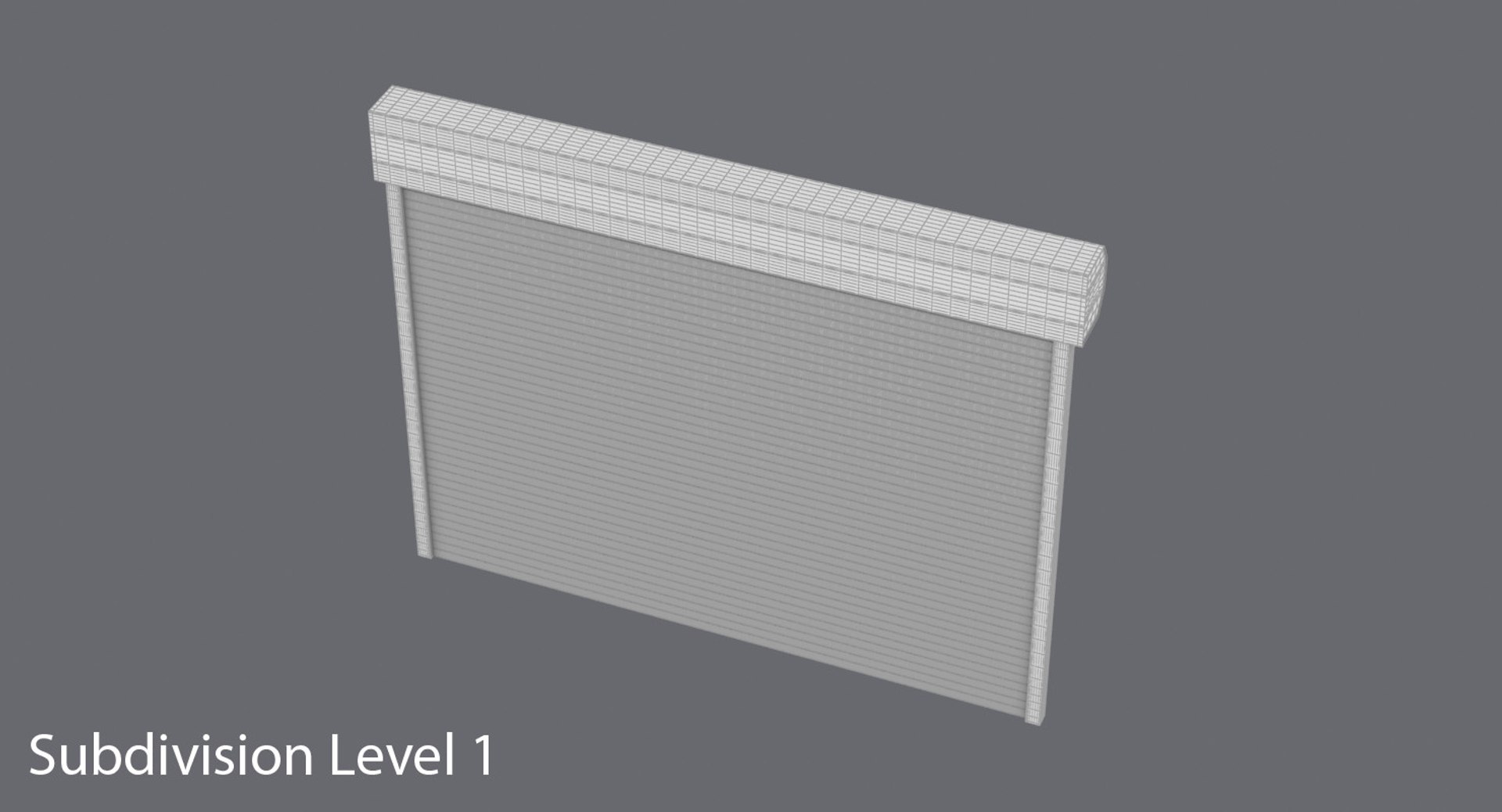 Storefront-rolling-gate---gate-02-dirty 3D model - TurboSquid 1338386