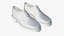 Czarne, realistyczne skórzane sznurowane buty 1
