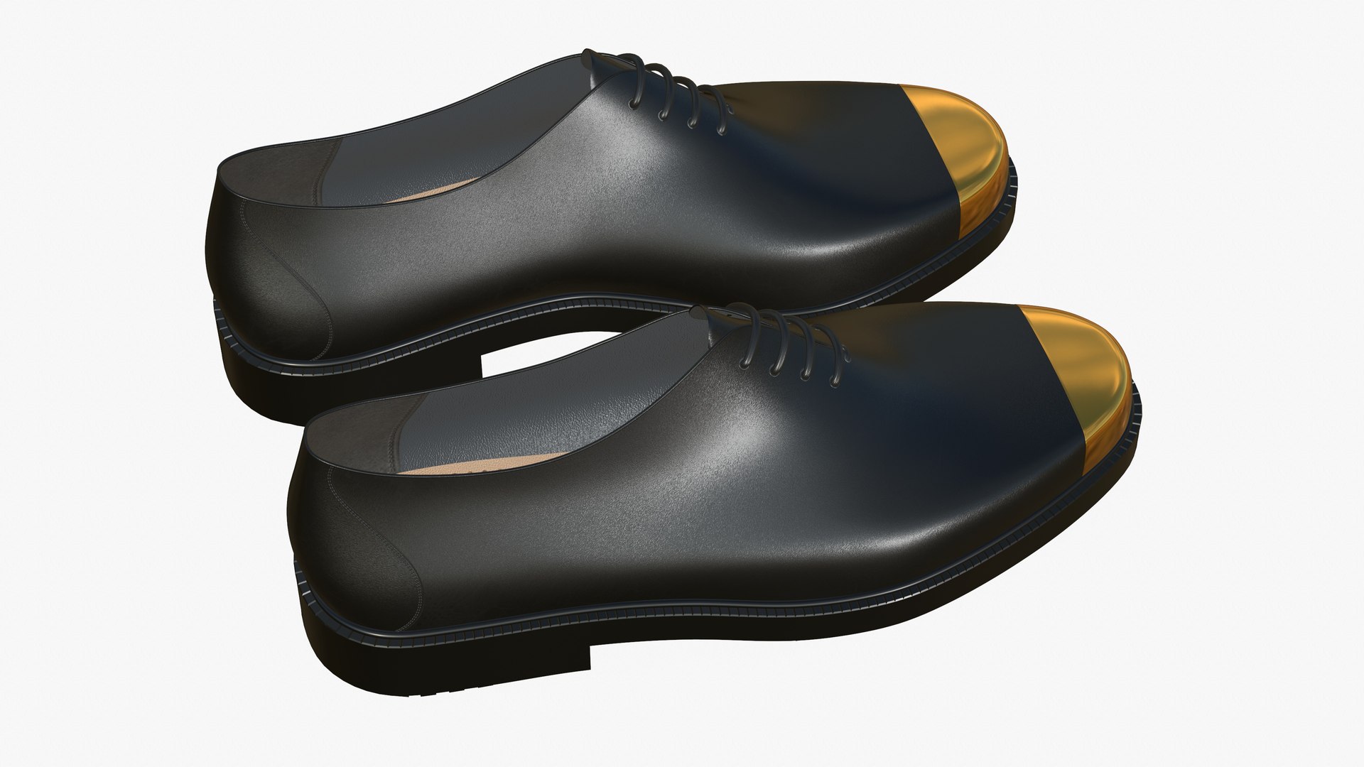 3D Black Realistic Leather Lace Up Shoes 1 https://p.turbosquid.com/ts-thumb/g1/Nl6ksx/rY/blackleathershoesmodern09/jpg/1660467575/1920x1080/fit_q87/6c683f5ca870672a640fce88181e5db29515803a/blackleathershoesmodern09.jpg