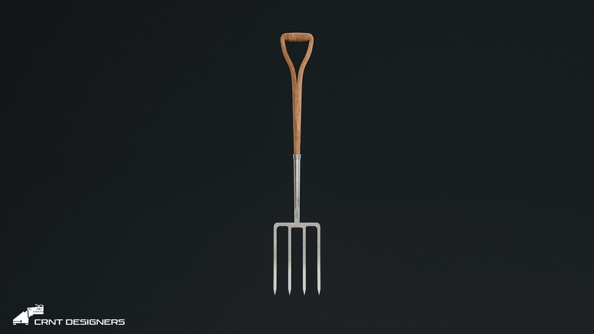 Farming Tools Pack - Fork Shovel Rake Pickaxe Hoe Model - TurboSquid ...
