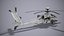 Apache AH-64D Blank Livery 3D