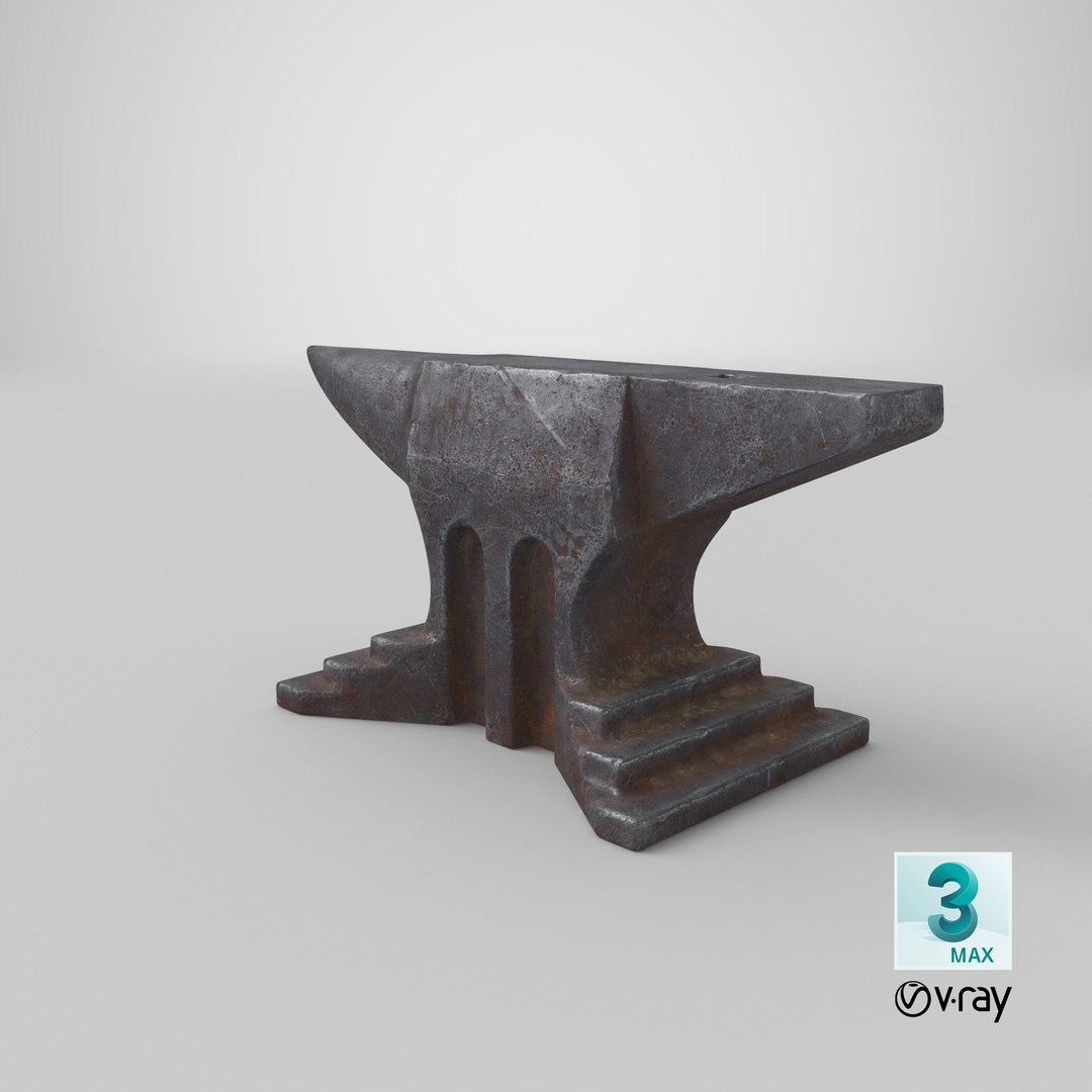 used anvil 3D model https://p.turbosquid.com/ts-thumb/g1/SqL6zU/4th6dQnn/stemcell_max_vray_render/png/1533327224/1920x1080/fit_q87/3acc9ce773a30cb2e3b1410961c7b09a25bc87a6/stemcell_max_vray_render.jpg