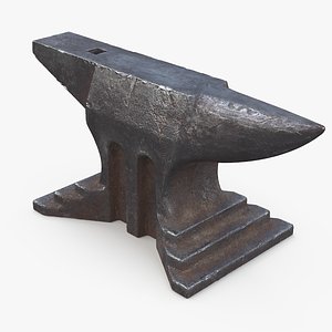 3D Used Anvil
