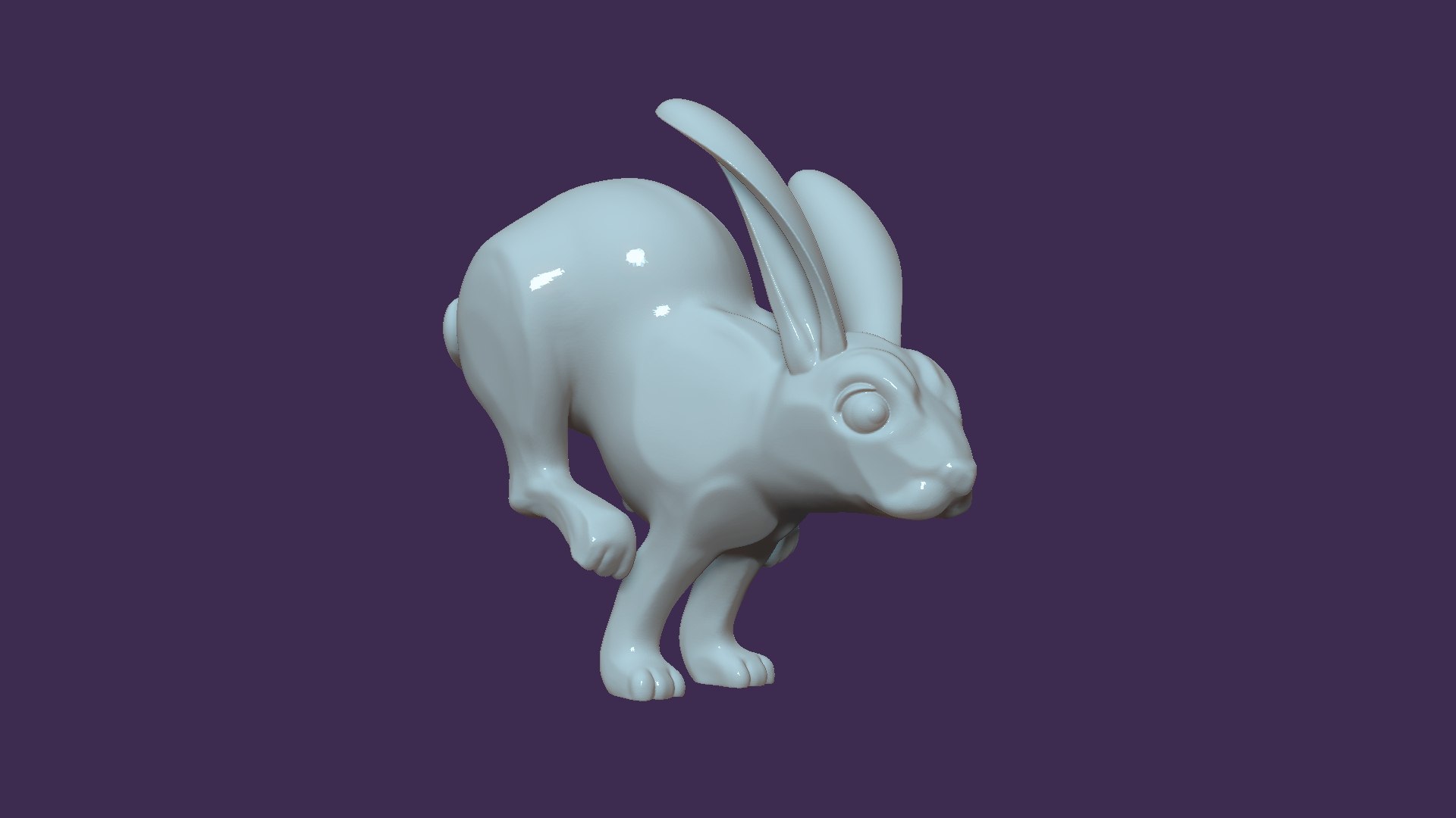 3D Running Rabbit - TurboSquid 2122527