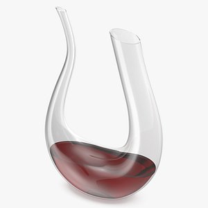 sullivan wine carafe glassware 3D model
