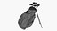 realistic golf bag 3D