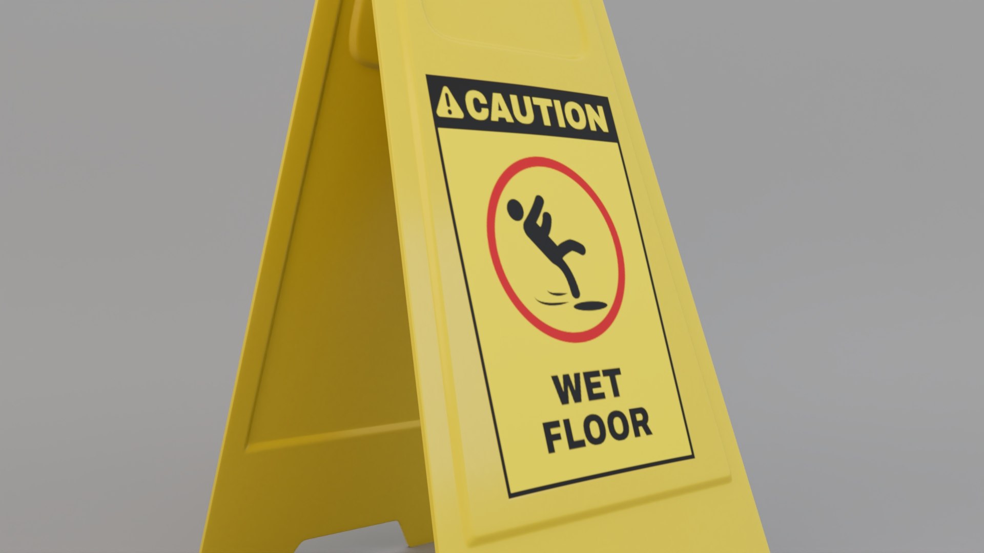 Free 3D Floor Sign - TurboSquid 2249753