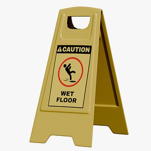 Caution Wet Floor Sign