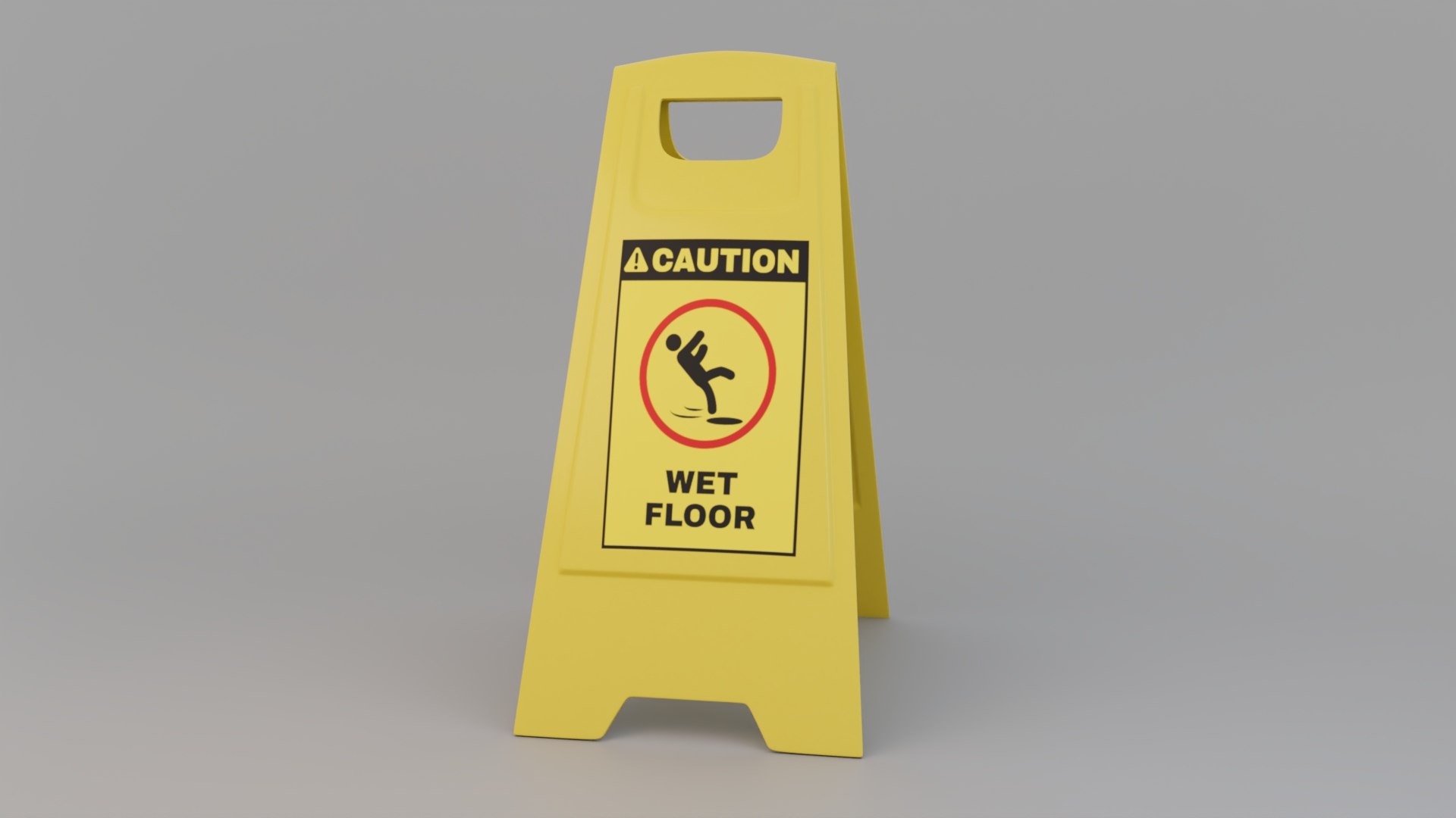 Free 3D Floor Sign - TurboSquid 2249753