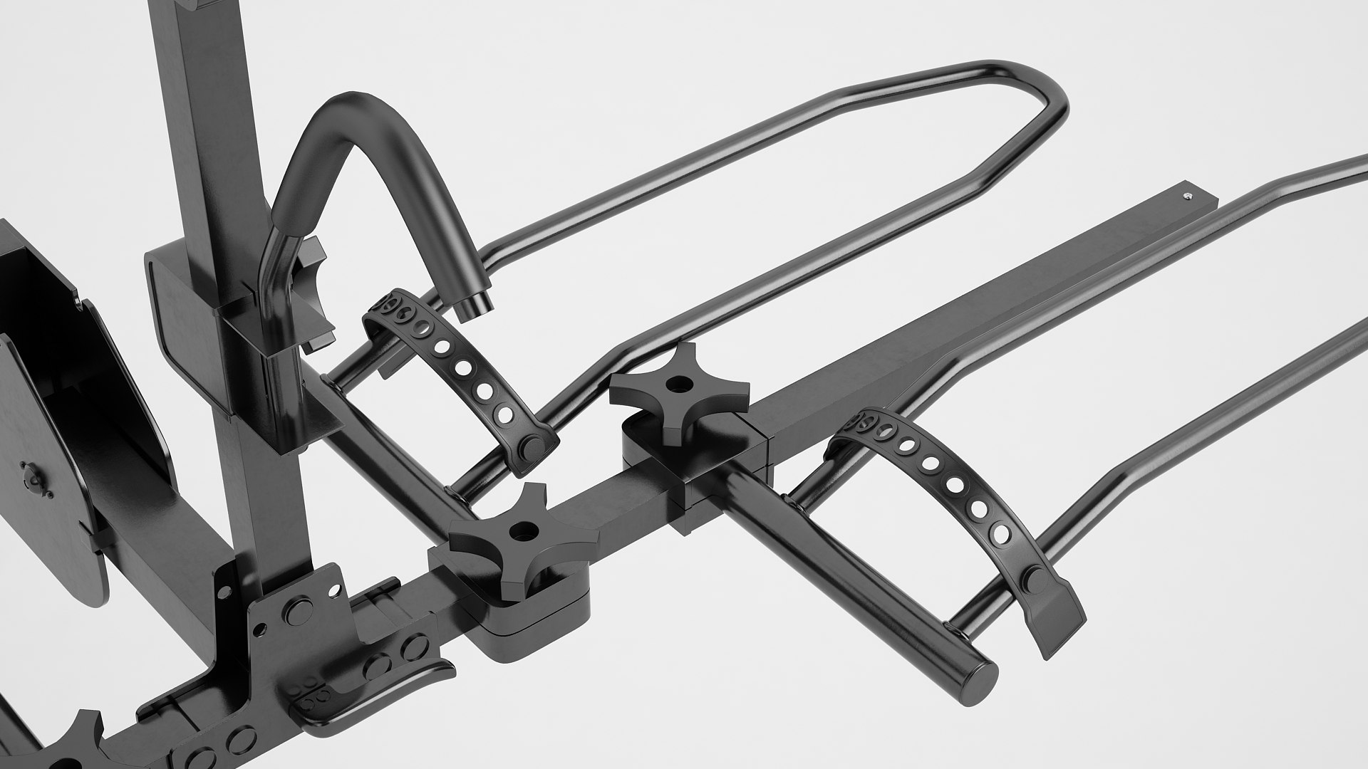 Bike Platform Hitch Rack Collection 01 model TurboSquid 1808296