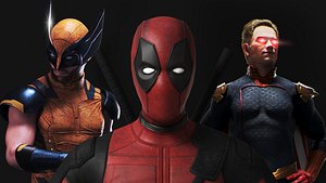 Epic Trio Pack 3D Model Collection Deadpool Homelander Wolverine 3D model