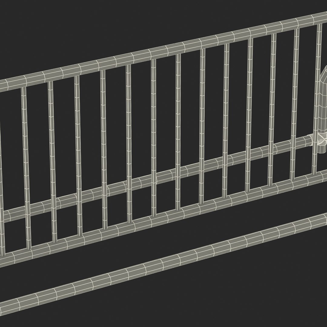 bike rack 4 3d model