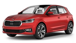 3D Skoda Fabia 2022