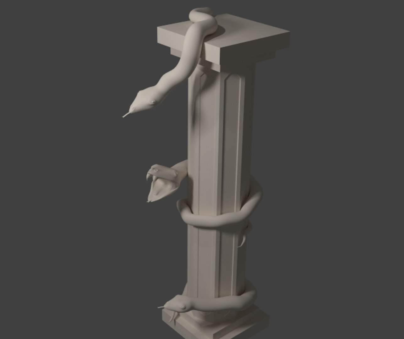 Obj Snake Column