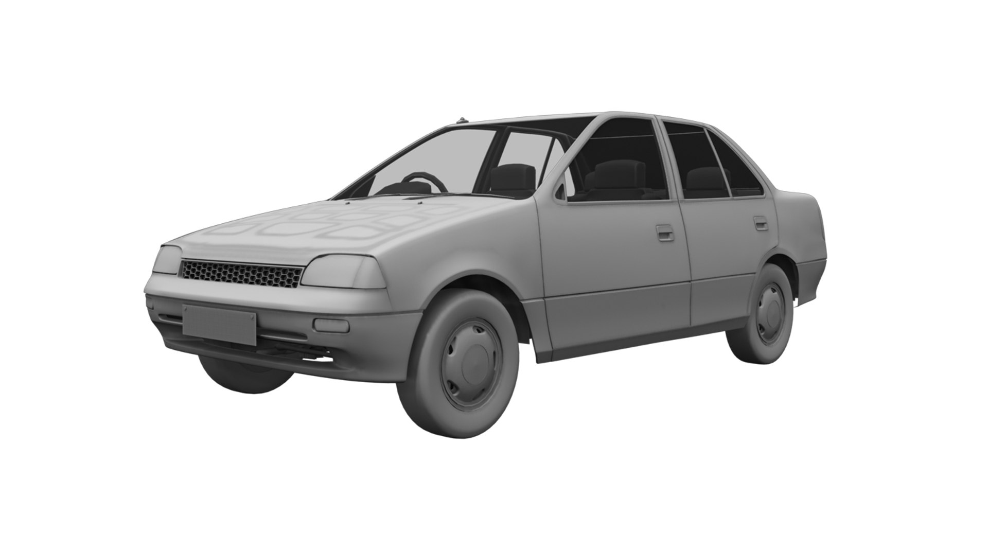 Esteem Car 3D Model - TurboSquid 1540685