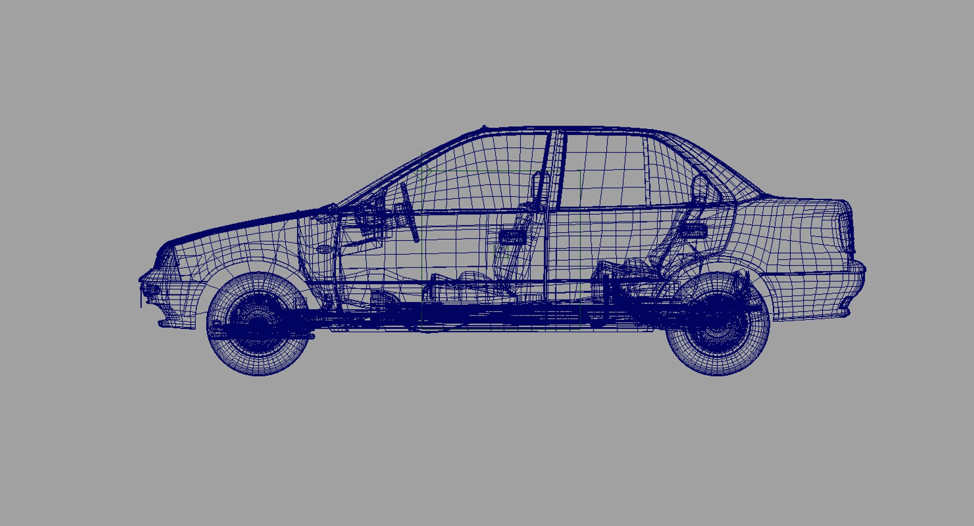 Esteem Car 3D Model TurboSquid 1540685