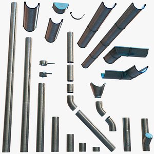 Brandnew Galvanized Drainpipe Set - PBR