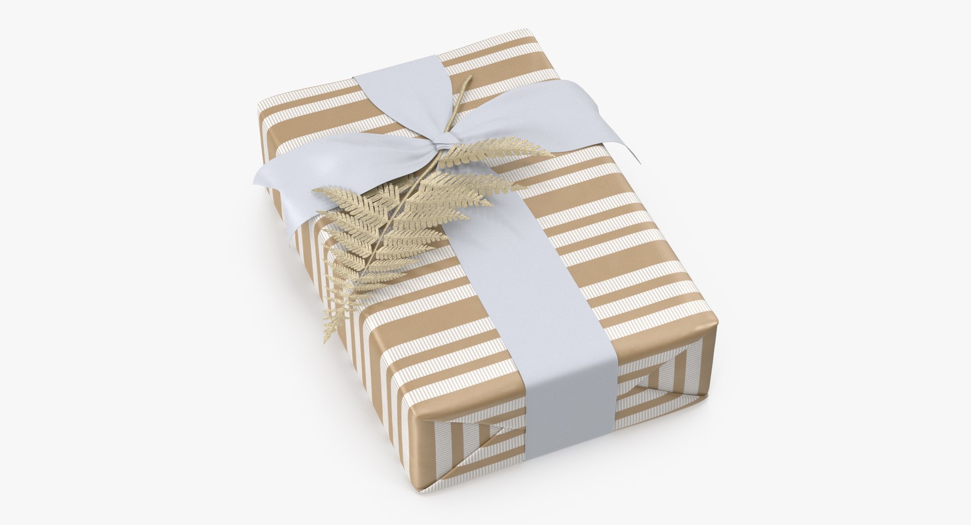 Wrapped Christmas Gift 02 3D Model - TurboSquid 1221805