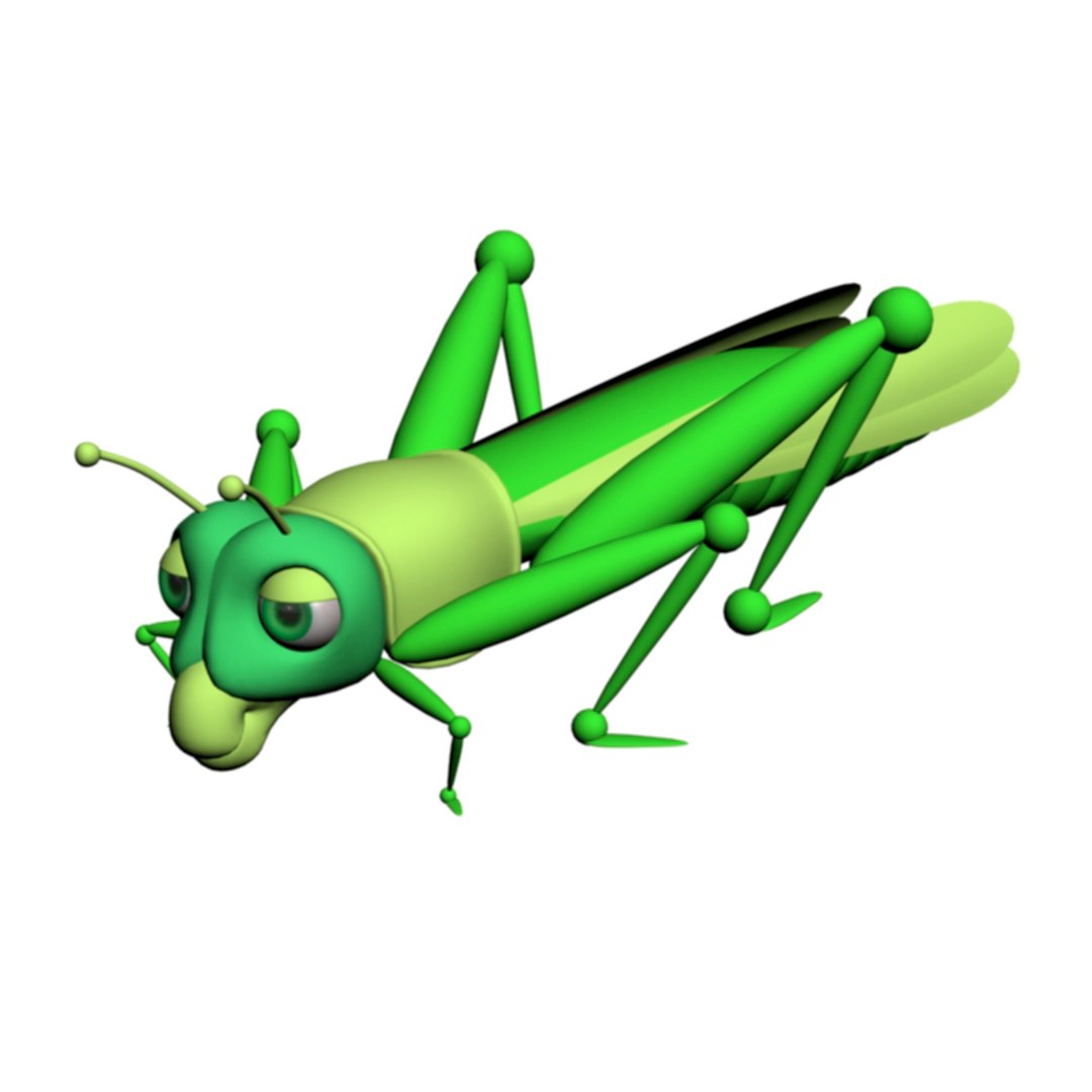 Grass Hopper 3D Model - TurboSquid 2015759