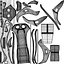 Vertex Bride Zieg IV Seat Black FRP Silver FRP Shell 3D Model