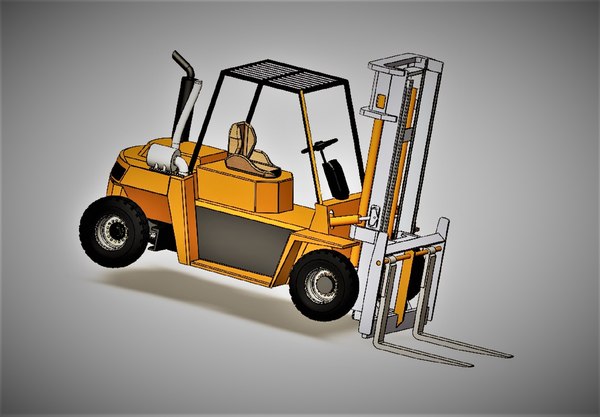 Forklift or Lift Truck3D模型- TurboSquid 1956463